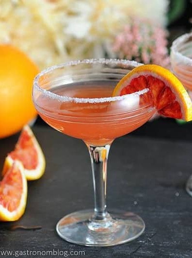 Blood Orange Sidecar