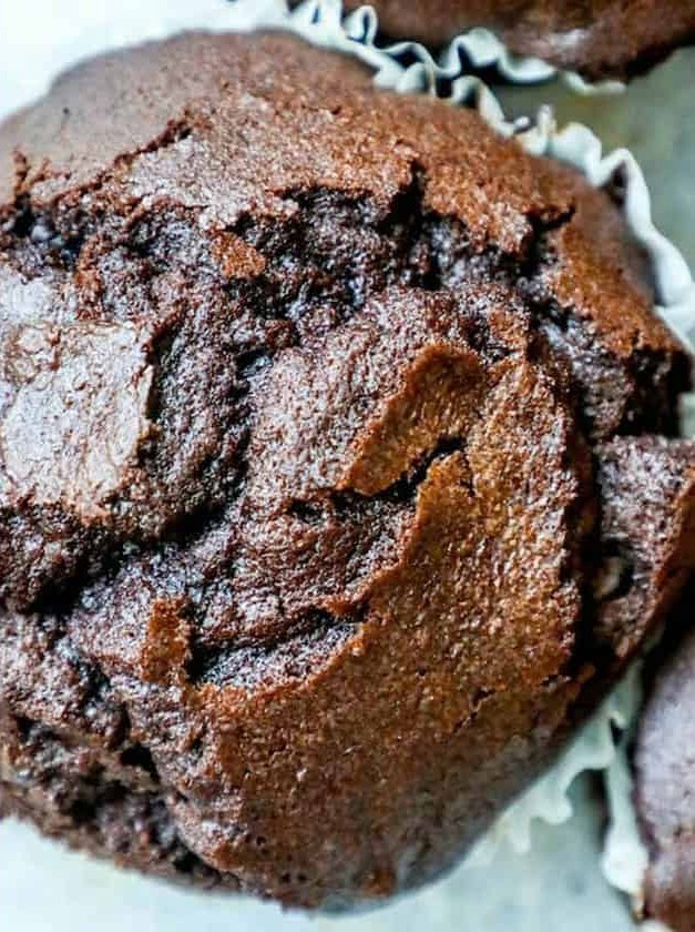 Double Chocolate Chunk Muffins