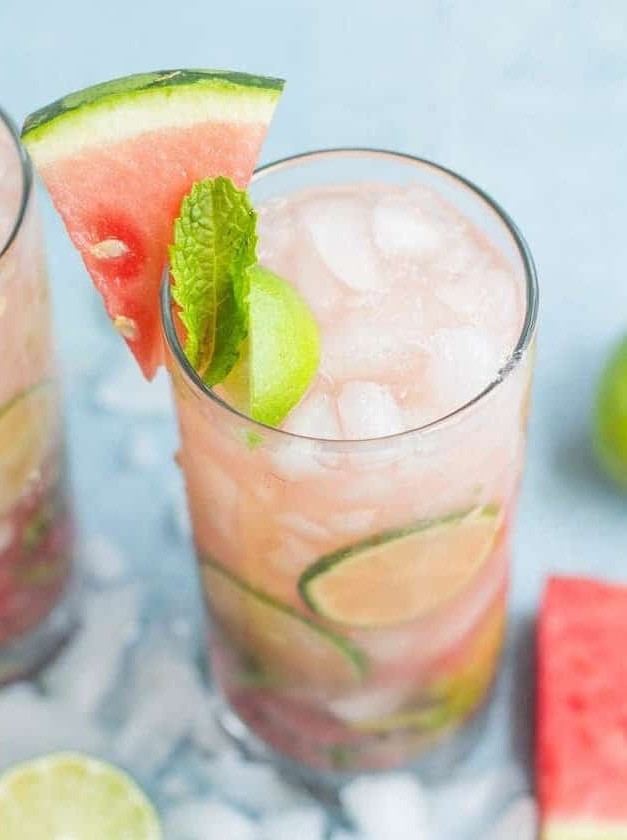 Watermelon Mojitos