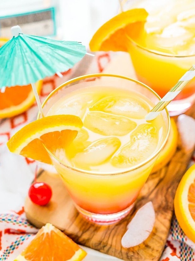 Tequila Sunrise Cocktail