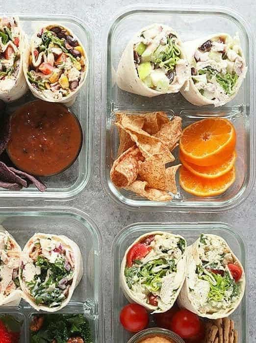 Southwest Chicken Salad Bento Box