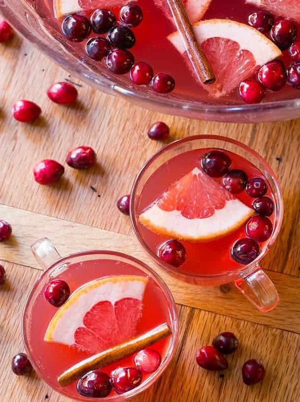 Champagne Holiday Punch