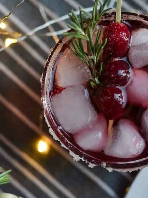 Cranberry Vodka Spritzer