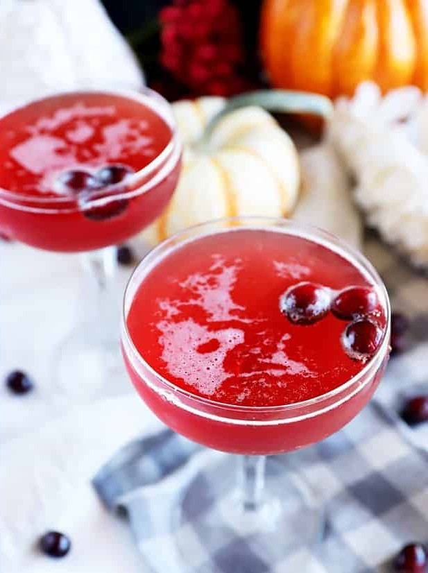 Thanksgiving Sparkling Cocktail