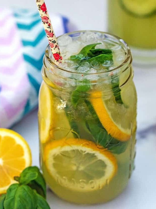 Cucumber Basil Lemonade