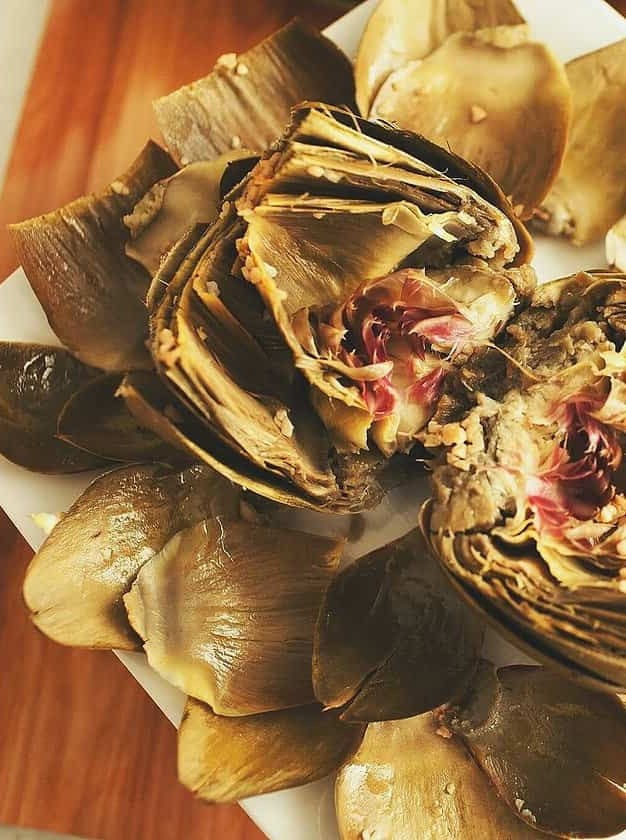 Crockpot Artichokes