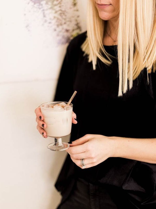 Bourbon Milk Punch