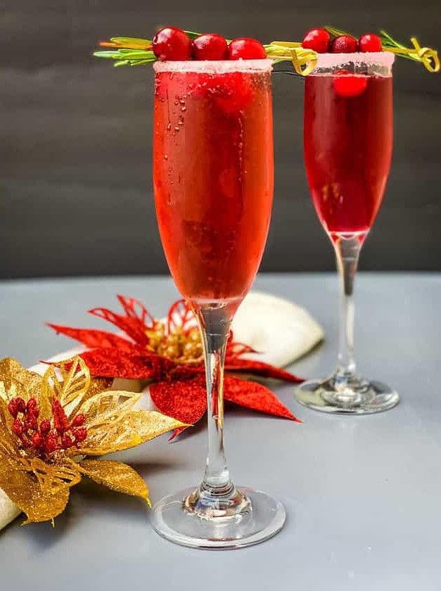 Cranberry Mimosa