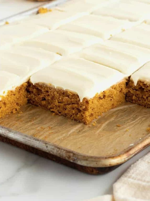 Pumpkin Sheet Cake