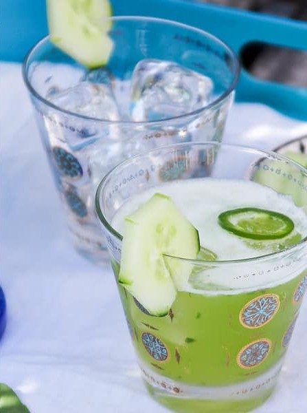 Cucumber Basil Refresher