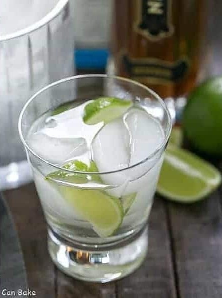 St. Germain Gin and Tonic Cocktail