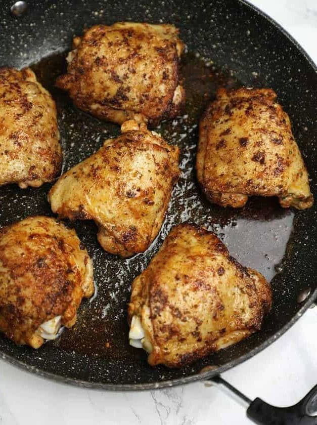 Stove Top Chicken Thighs