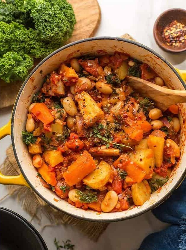 Roasted Root Vegetable Stew