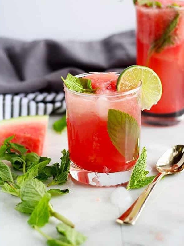 Sweet Watermelon Mint Summer Spritzer