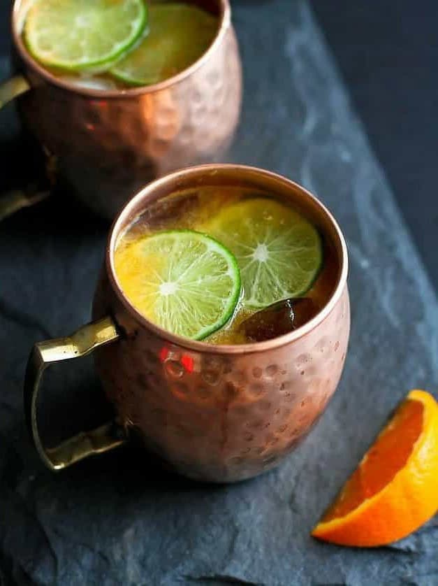 Fresh Orange Moscow Mule