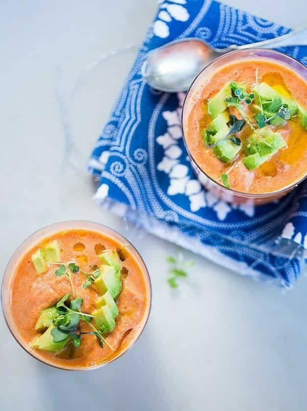 Cold Watermelon Soup