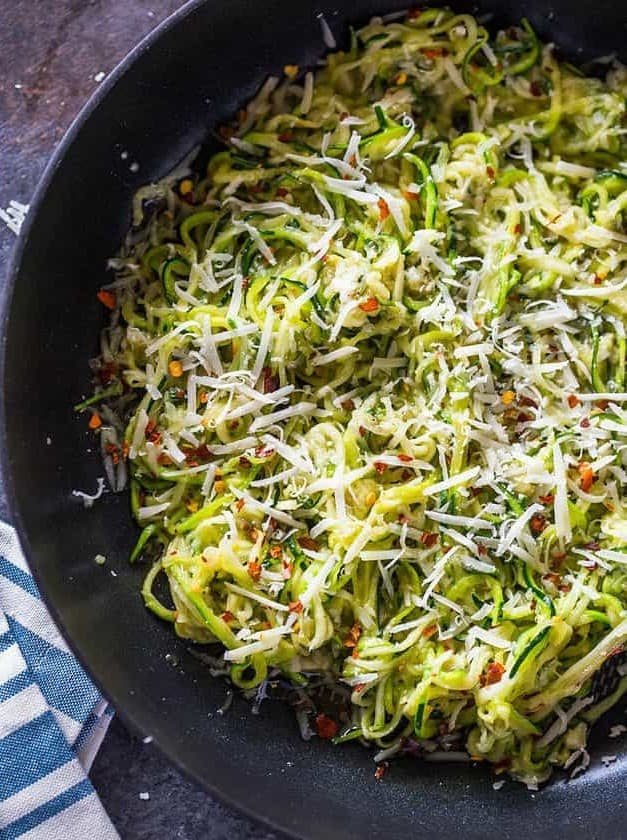 Garlic Parmesan Zoodles