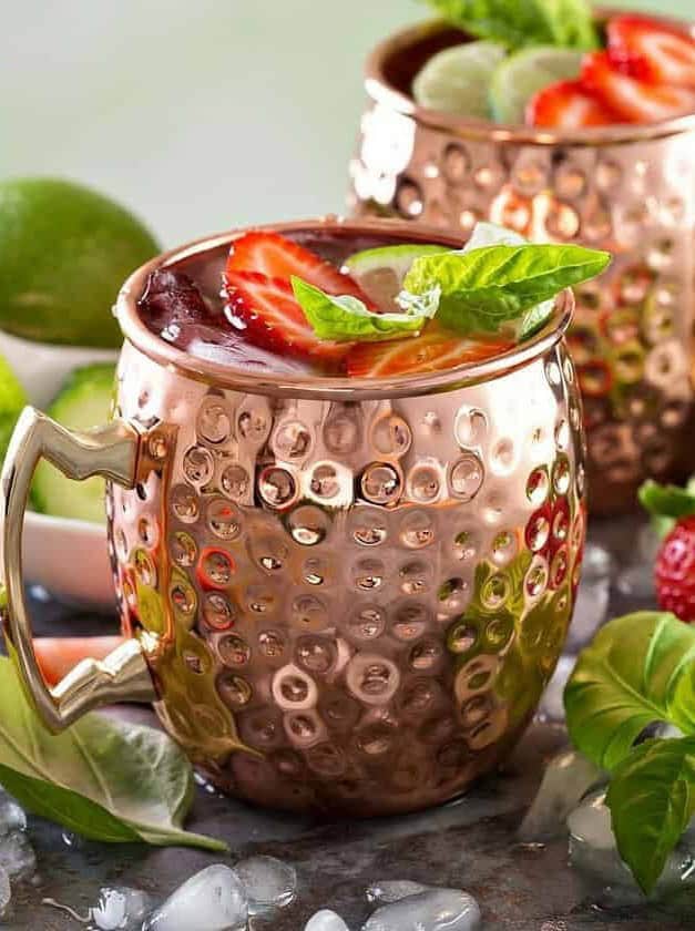 Strawberry Moscow Mule