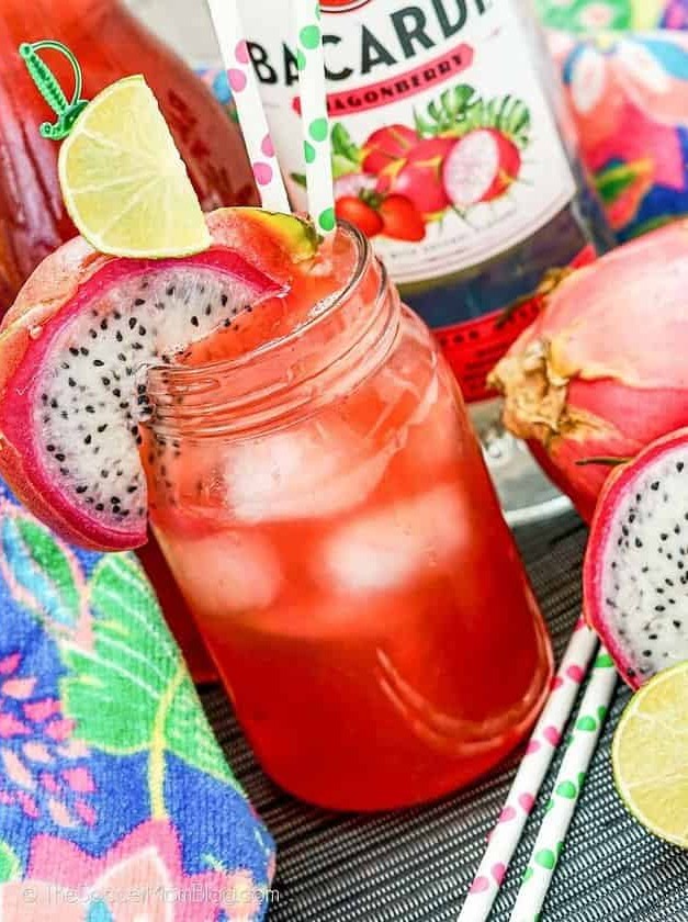 Dragonfruit Rum Punch