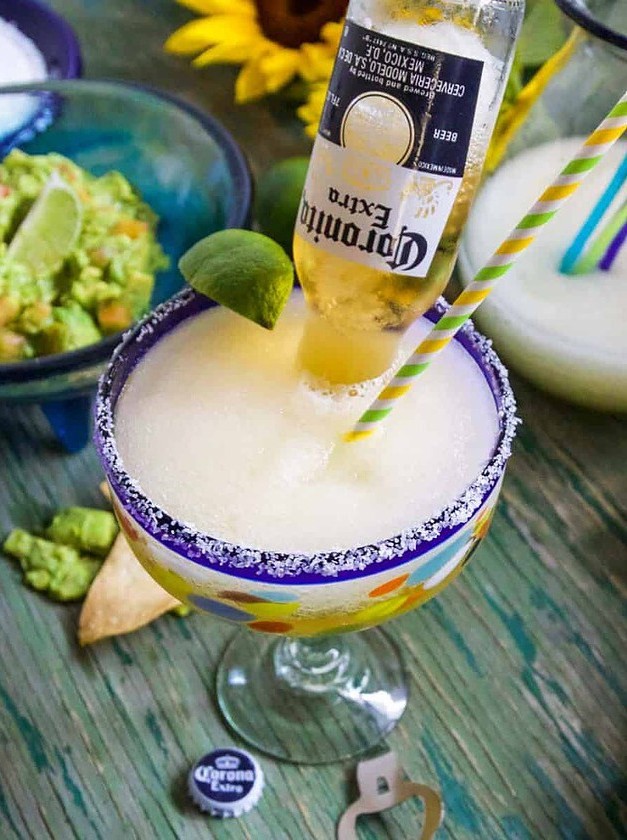 CoronaRita Frozen Margarita Beer Cocktail