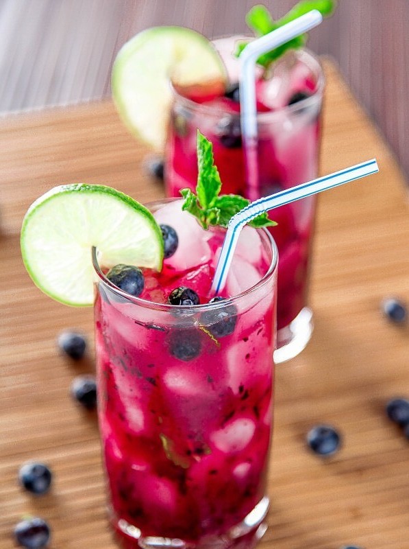 Blueberry Mojito