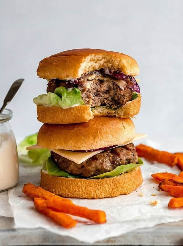 Grilled Turkey Burgers