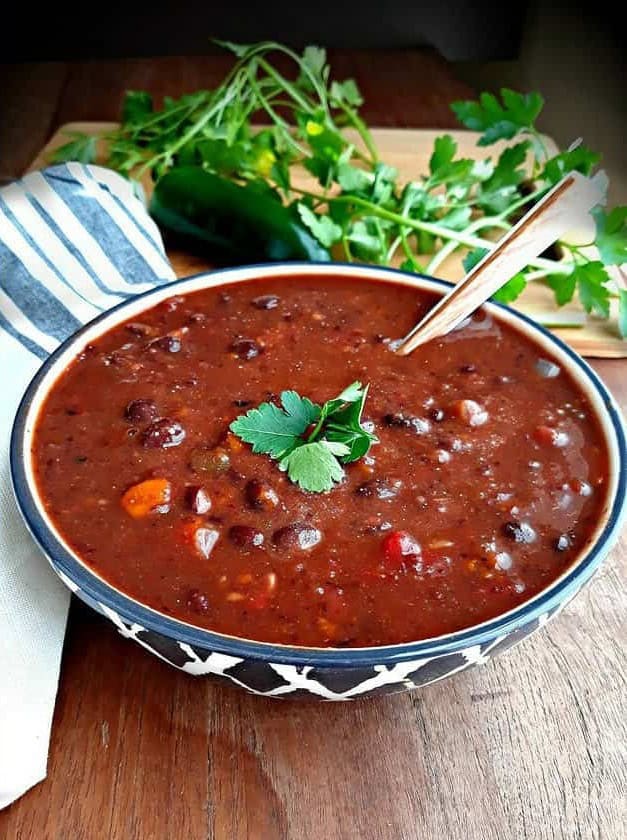 Zesty Black Bean Soup