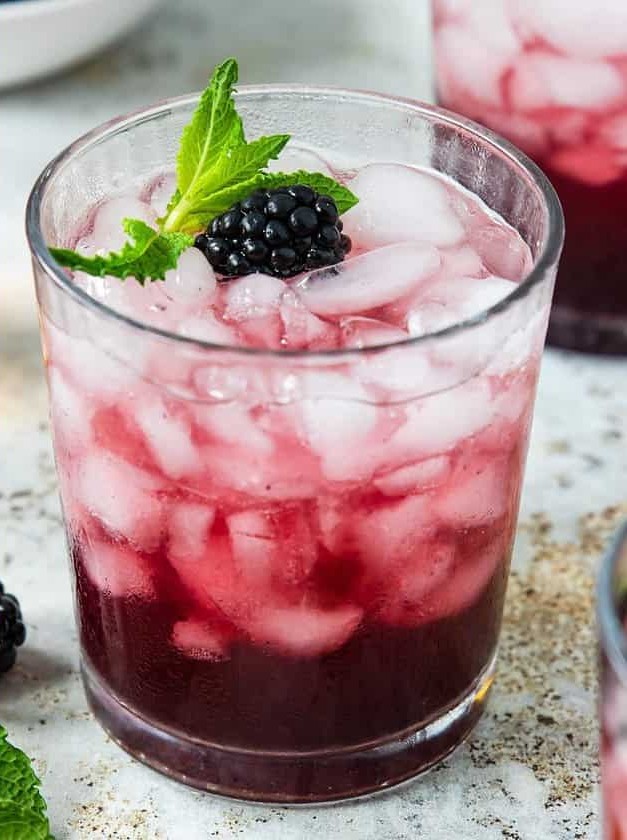 Blackberry Tequila Smash