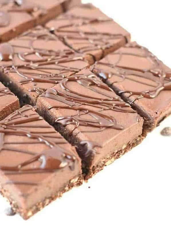 No-Bake Chocolate Cheesecake Bars