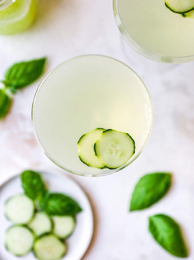 Cucumber Martinis