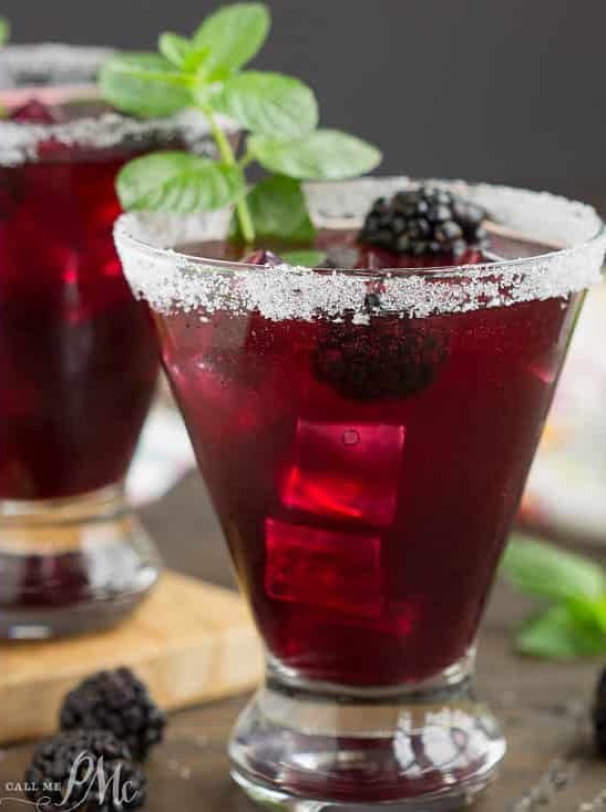 Blackberry Lemonade Margarita Smash