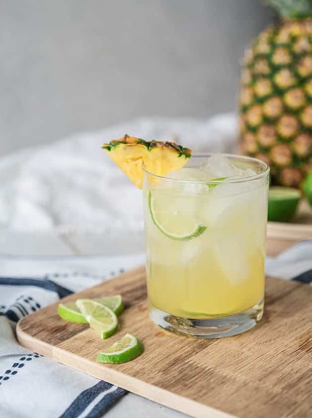 Beachy Pineapple Vodka Cocktail