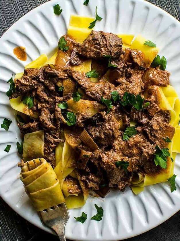 Brisket Stroganoff