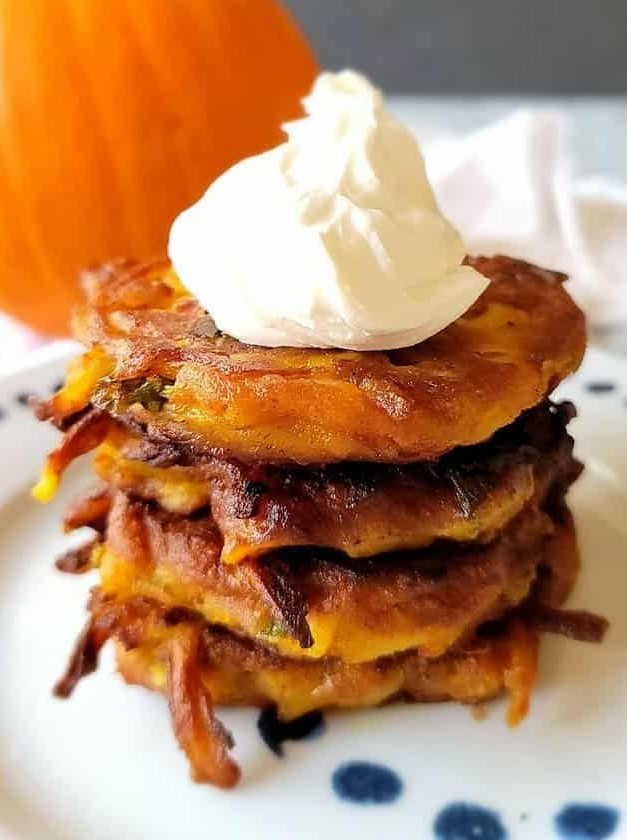 Pumpkin Hash Brown Latkes