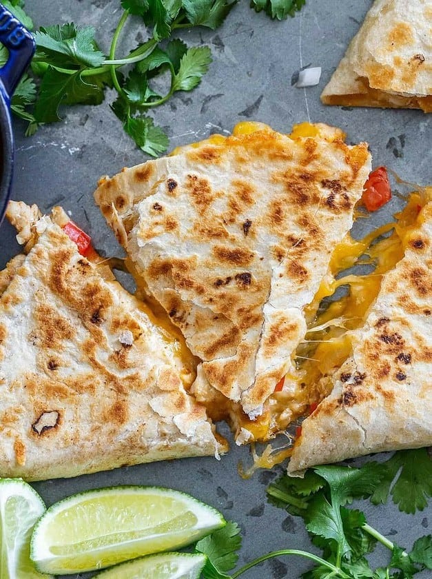 Easy Chicken Quesadillas