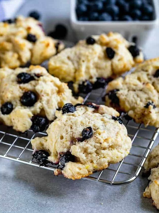 Blueberry Biscuits