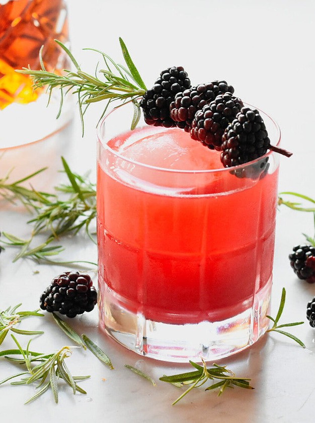 Blackberry Bourbon Sour