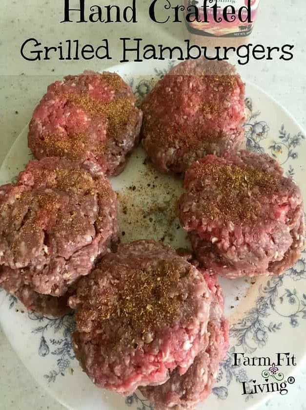 Homemade Hand Crafted Hamburgers