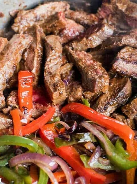 Sizzling Steak Fajitas