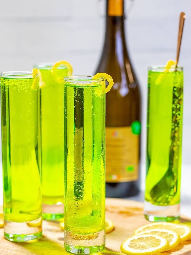 Green Prosecco Cocktail