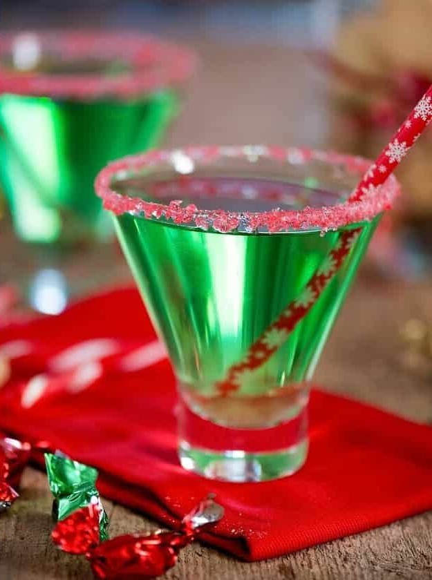 The Christmas Grinch Cocktail