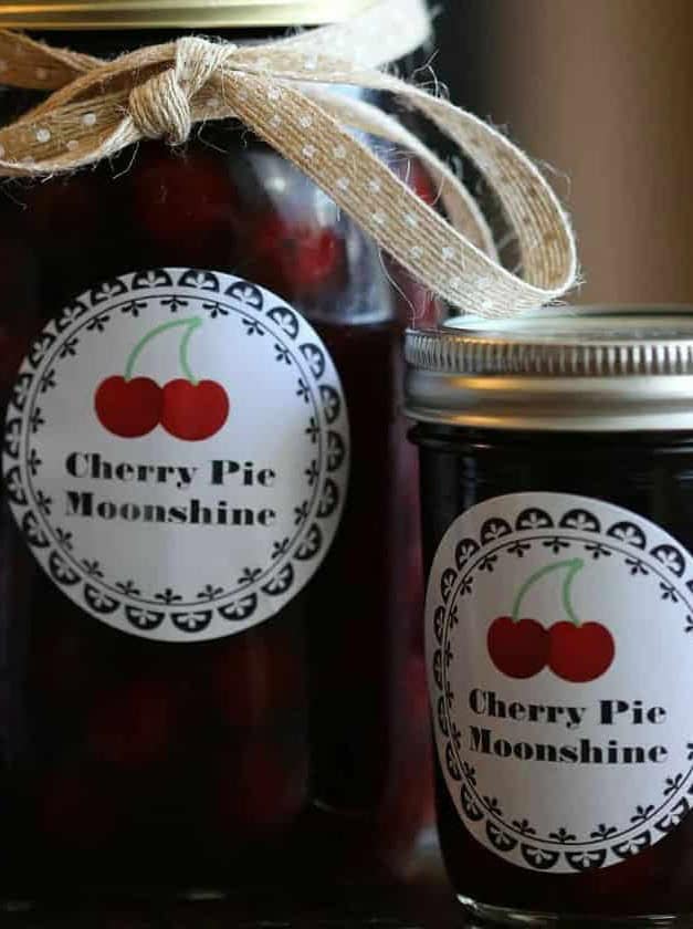 Crock Pot Cherry Pie Moonshine