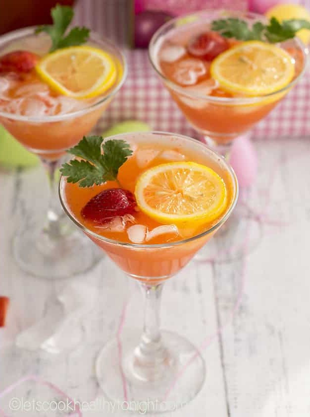 Strawberry Passion Fruit Mojito