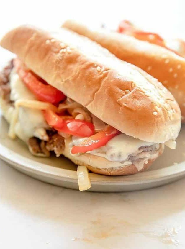 Sheet Pan Philly Cheesesteak