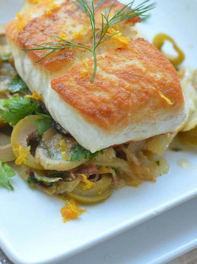 Halibut Montalcino