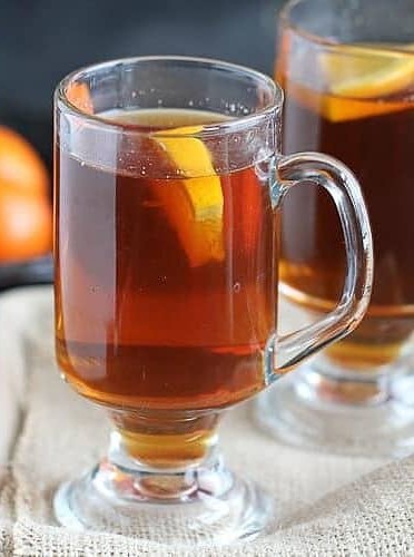 Hot Rum & Ginger Tea Toddy