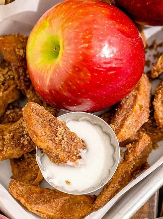 Air Fryer Apple Fries