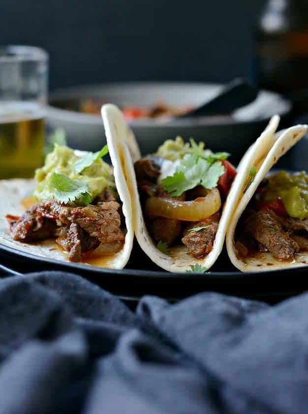 Slow Cooker Steak Fajitas