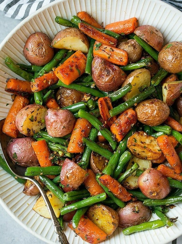 Roasted Vegetables with Garlic and Herbs