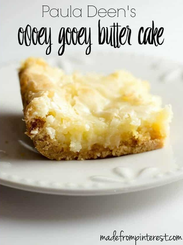 Ooey Gooey Butter Cake